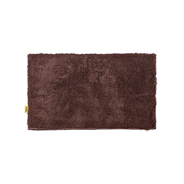 他サイト： オカ(OKA) 乾度良好Dナチュレ バスマット 約50cm×80cm ブラウン ( 吸水 速乾 かんどりょうこう 洗える 大判 足拭きマット 風の商品画像