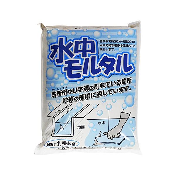 他サイト： 家庭化学 水中モルタル グレー 1.5kgの商品画像