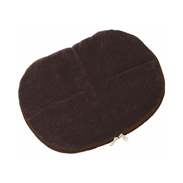 他サイト： マルカ 湯たんぽ 袋 (ファスナー) ブラウン 002106の商品画像