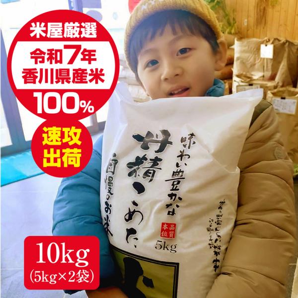 [Release date: February 1, 2026]【商品内容】内容量：10kg (5kg×2袋) 令和7年 香川県産100％ 家庭用お買い得米<br>【配送について】送料無料(但し、北海道/送料1000円・沖縄地区...