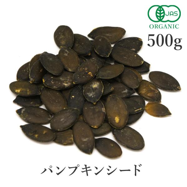 かぼちゃの種 500g 生 パンプキンシード 無添加 オーガニック ナッツ類 無塩