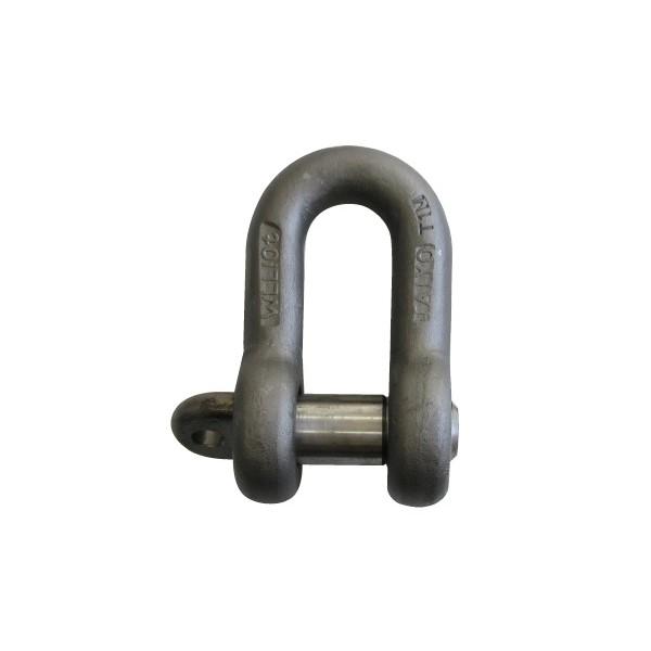 シャックル(捻じ込みタイプ・Ｕ字形) 黒 SC-6(メッキなし) 1012457 大洋製器工業 TAIYO