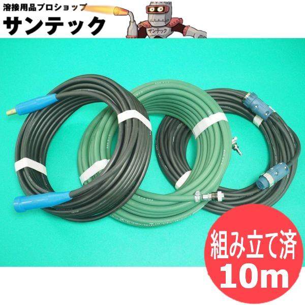 新品未使用品 TIG溶接用延長ケーブル10m 空冷TIGトーチ用延長ケーブルセット (ダイヘン・パナソニック共通2P付