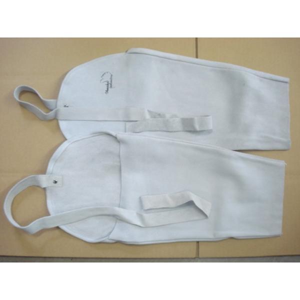 【即日発送/平日14時迄】床革腕カバー 長さ約50cm/上腕部周約47cm/袖口周約32cm SL-20 溶接 安全保護 大中産業
