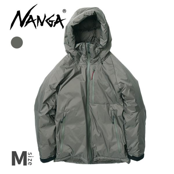 美品　NANGA AURORA TEX DOWN JACKET M.GRY L NANGA（ナンガ） AURORA TEX DOWN JACKET M.GRY M ダウンジャケット