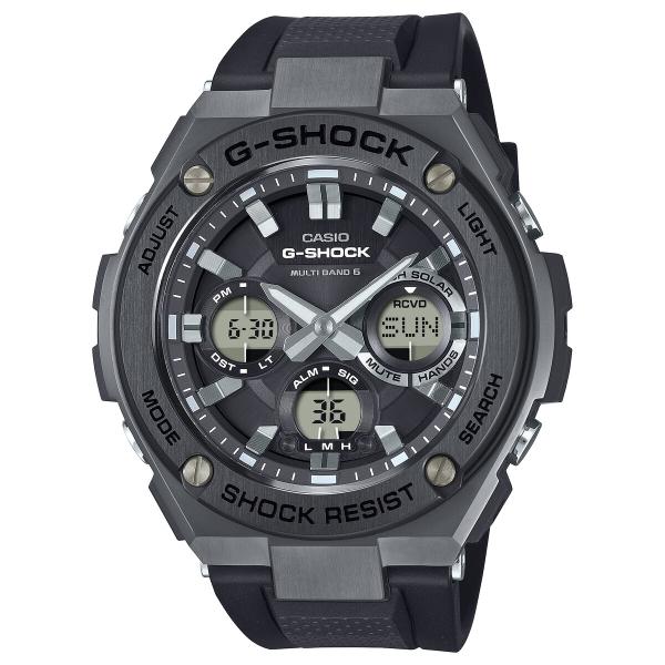 【CASIO G-SHOCK GST-W110】電波ソーラー G-STEEL G-STEEL G-SHOCK 電波ソーラー メンズ 腕時計 アナログ デジタル