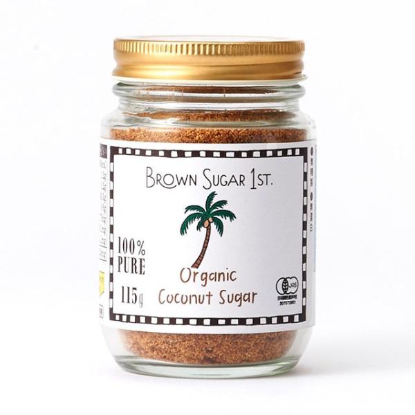 商品名：ブラウンシュガーファースト 有機ココナッツシュガー 115g オーガニック食品