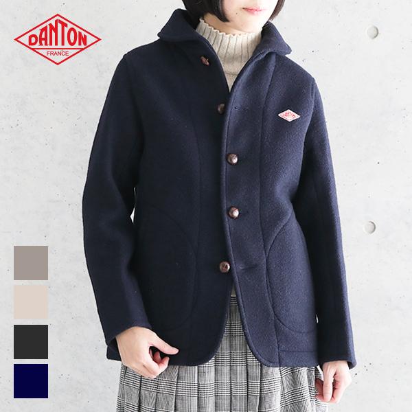 Sale Off ダントン Danton ウールモッサ ジャケット Jd 43wom レディース ジャケット コート アウター 羽織 無地 aw サンテラボ 通販 Paypayモール