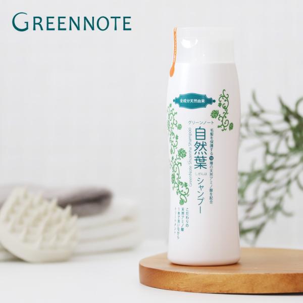 【セット】グリーンノート 自然葉シャンプー　300ml×2本セット　/メーカー公認店/正規品/