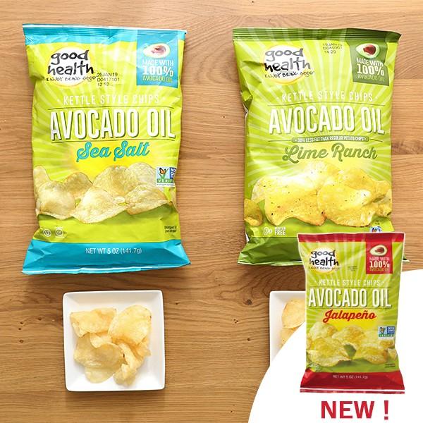 グッドヘルス アボカドオイル ポテトチップス 141 8g シーソルト ライムランチ お菓子 グルテンフリー サンテラボ 通販 Paypayモール