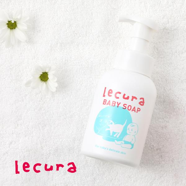 ルクラ ベビーソープ 300ml Lecura 泡石鹸 泡せっけん 赤ちゃん ベビー 泡 ベビーギフト 出産祝い ポンプ ベビースキンケア お風呂 乾燥肌 敏感肌 Lecura サンテラボ 通販 Paypayモール