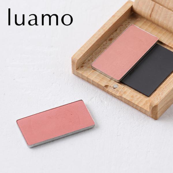 肌にしっとりと溶け込むなめらかな質感のパウダーチーク。自然な血色感をあたえ、健康的な表情をひきだします。■商品名：luamo ナチュラルチークカラー■内容量：2.8g■原産国：日本■製造販売元：株式会社ロゴナジャパン■広告文責：株式会社エル...