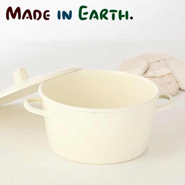 Made In Earth メイドインアース つけ置きホーローポット 布ナプキン 布ナプ 洗濯用バケツ 洗濯バケツ 浸け置き ホーロー 琺瑯 メイド イン アース サンテラボ 通販 Paypayモール