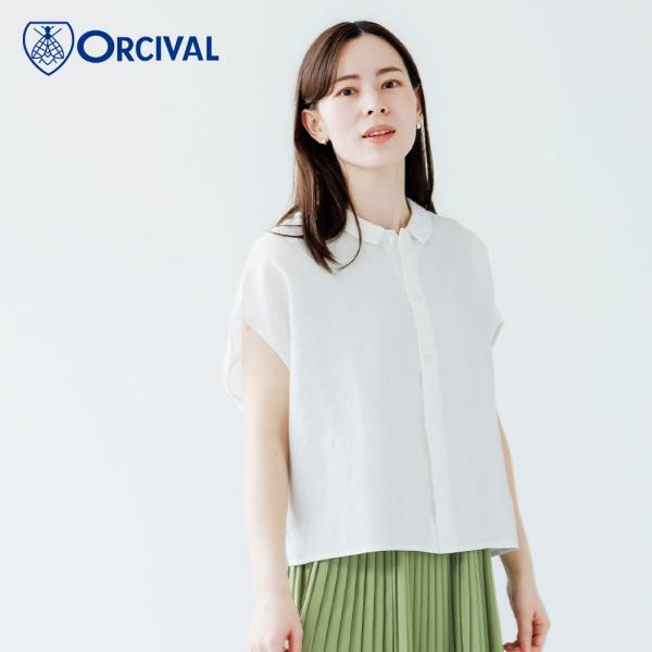 SALE 25％OFF 半袖 カットソー レディース スリーブレスシャツ #OR-B0360YLM オーシバル ブラウス 2026SS
