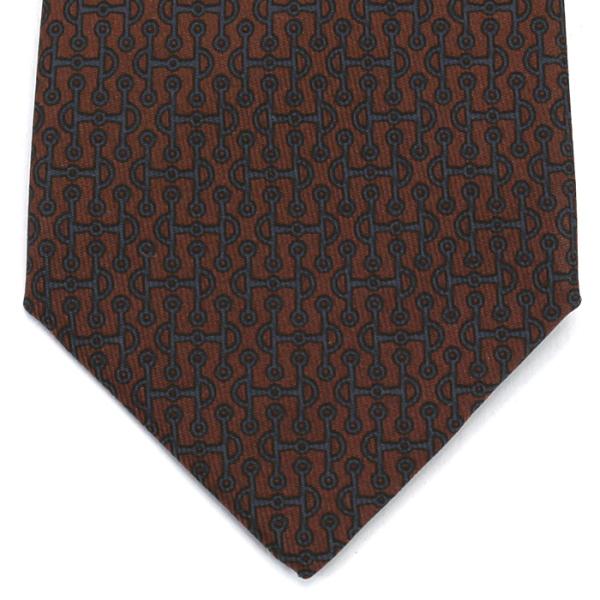 50 Off ネクタイ Hermes エルメス プリント レッド系 06 He6460t Al0128 スーツ用ファッション小物