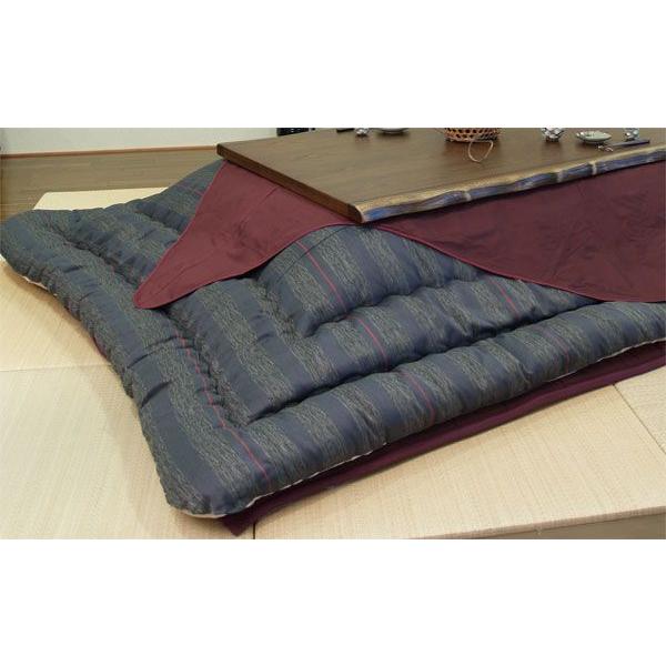 超大判長方形こたつ布団厚掛敷セット 180センチ巾こたつ用 KF-382