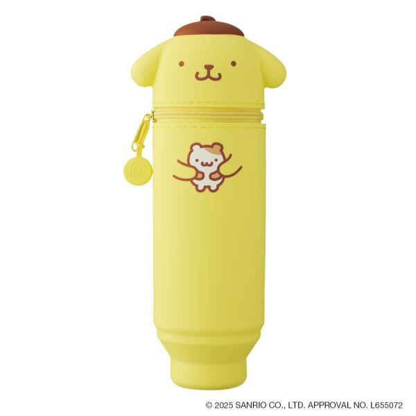 （在庫限り）リヒトラブ　ＰｕｎｉＬａｂｏ×ＳＡＮＲＩＯ　ＣＨＡＲＡＣＴＥＲＳ　スタンドペンケース　ポムポムプリン