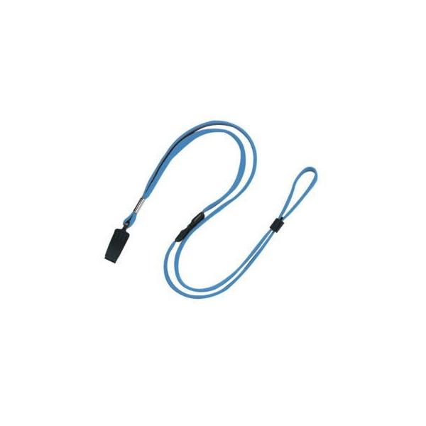 オープン工業　名札用ストラップ・ループクリップ　NB-29-SBU（空）　1袋10本入