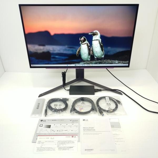 ◆【商品紹介】・有機ELパネルを搭載したWQHD解像度の26.5型ゲーミングモニター。「マイクロレンズアレイ」を採用し、従来品に比べ輝度が30%向上。・240Hzの高リフレッシュレートに対応し、応答速度0.03ms（GTG）を実現。◆【動作...