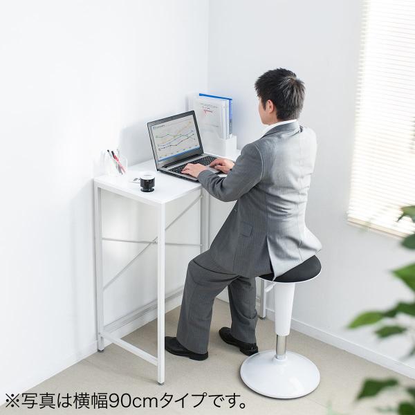 スタンディングデスク テーブル 高さ100cm 幅100cm 立ち会議 ミーティング ハイタイプ パソコン カウンター 作業台(即納