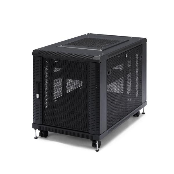 19インチサーバーラック 12U 小型 鍵付き奥行100cm :100-SV001:サンワダイレクト - 通販 - Yahoo!ショッピング