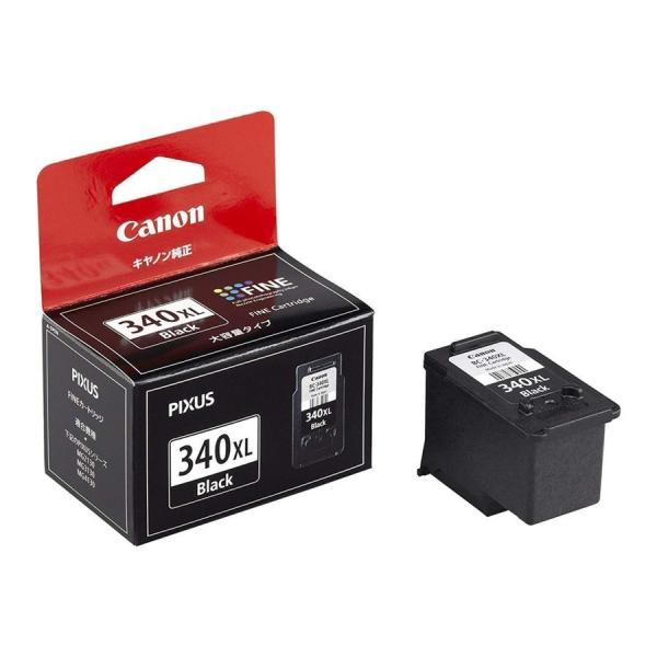 CANON FINE カートリッジ BC-340XL ブラック (大容量)　BC-341XL 3色カラー (大容量) セット  国内 純正品 【Canon直送品】