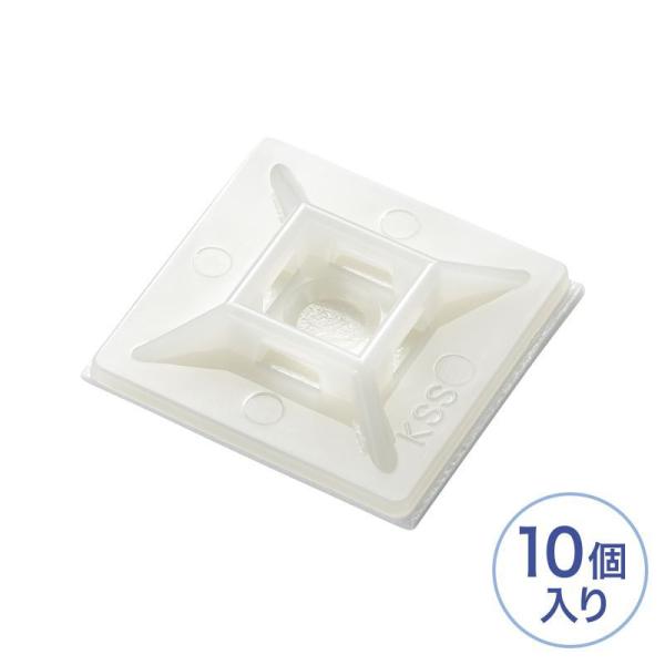 品番：CA-607N2ケーブルタイを固定できる、タイマウント。合計5,000円以上お買い上げで送料無料(一部商品・地域除く）！関連キーワード：サンワサプライ サンワダイレクト ケーブルタイ 充電コード ライトニングケーブル  コードリール ...