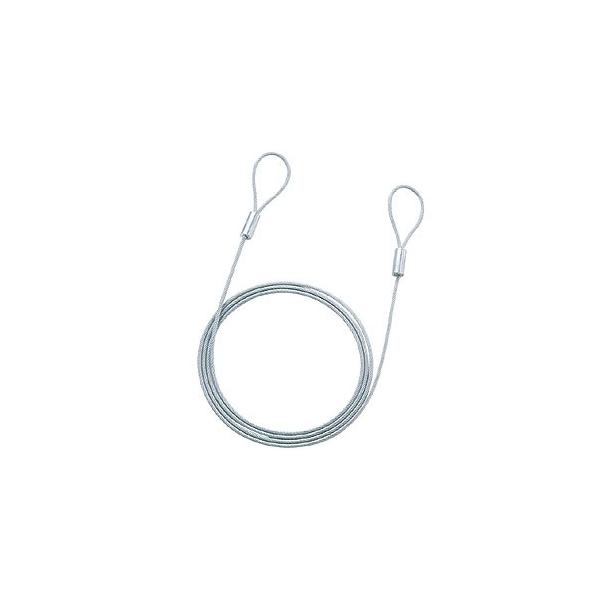 品番：SLE-1W-2合計5,000円以上お買い上げで送料無料(一部商品・地域除く)！ eセキュリティ長さ2.0m、太さ3.5mmワイヤー 。関連キーワード：サンワサプライ サンワダイレクト 防犯