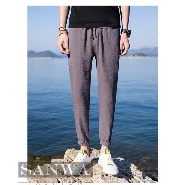 ジョガーパンツ メンズ テーパードパンツ 無地 9分丈 リブ ゆったり カジュアル チノパン サルエルパンツ メンズ ボトムス おしゃれ 男性用 紳士 Prettyfunnyballoons Com