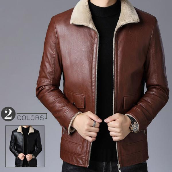 極上 短丈 レザー ジャケット 本革 牛革 黒 日本製 ヴィンテージ メンズ革ジャン 本革 秋冬 レザージャケット ライダースジャケット