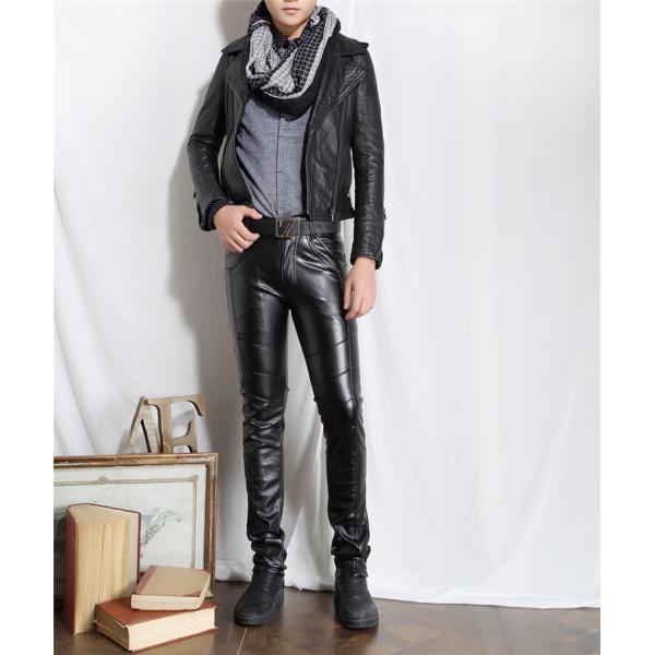 レザーパンツ メンズ スキニー 革パン バイクパンツ バイク用レザーパンツ 革パンツ ストレート ライダースパンツ フェイクレザーpu革 モーターパンツ Buyee 日本代购平台 产品购物网站大全 Buyee一站式代购 Bot Online