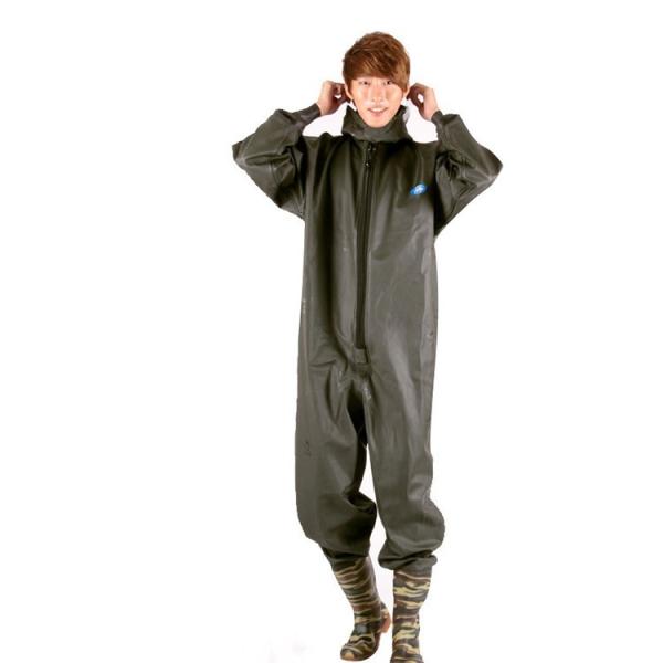 ウェーダー チェストハイウェーダー オールインワン 一体型 水陸両用