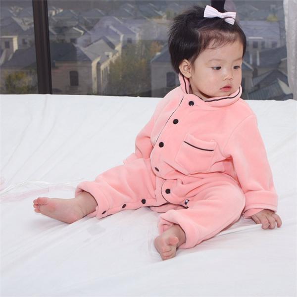 パジャマ キッズ ベビー 子供 秋冬 長袖 前開き 子供服 子供パジャマ女の子 男の子 子ども服 キッズ用 防寒 部屋着 ルーム ウェア 寝巻き