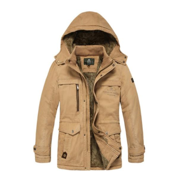 秋冬 メンズジャケット 裏起毛 大きいサイズ メンズコート ミリタリー