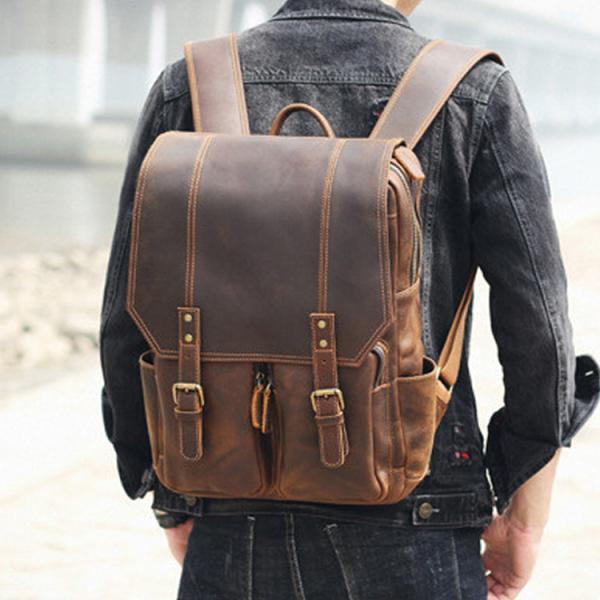 リュック メンズ リュックサック 本革 牛革 デイパック ビジネス