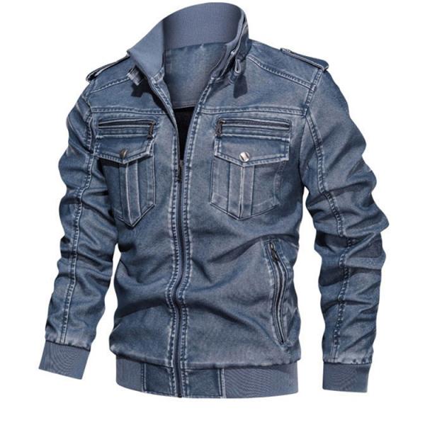 メンズ革ジャン 秋冬 レザージャケット カジュアル ライダース