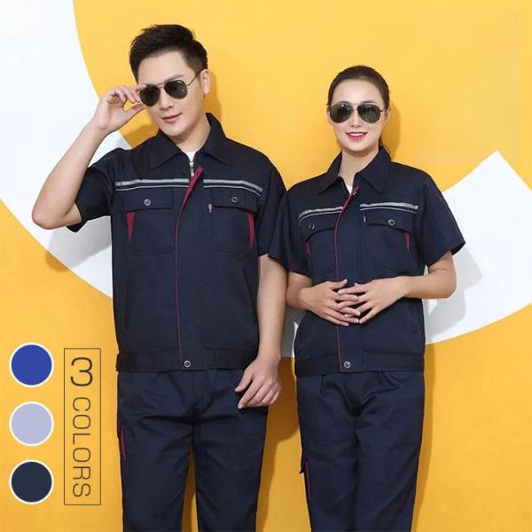 新品未使用 ワークマン 作業服 セット Mサイズ 夏用 メンズ レディース 作業服 作業着 半袖 上下セット 作業服ワークマン