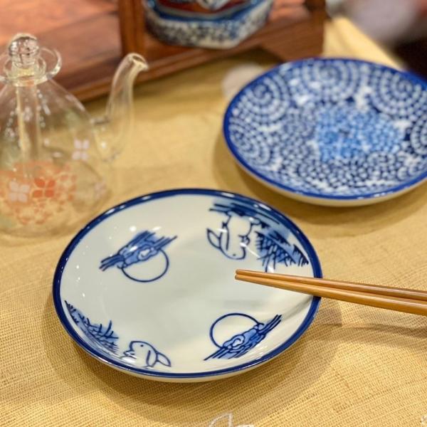 小皿 5枚 角皿 醤油皿 人物 染付 小皿 5枚 角皿 醤油皿 人物 染付 小皿 5枚 角皿 醤油