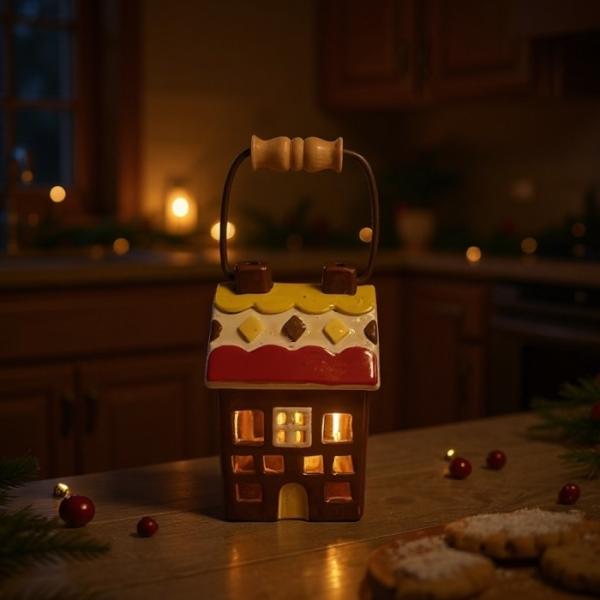 この美しいキャンドルハウスは、あなたのインテリアに温かみとおしゃれをもたらす特別なアイテムです。ヨーロッパの街並みを思わせるデザインが、見る人の目を引き付け、空間全体に優雅でロマンティックな雰囲気を与える存在となります。このキャンドルホルダ...