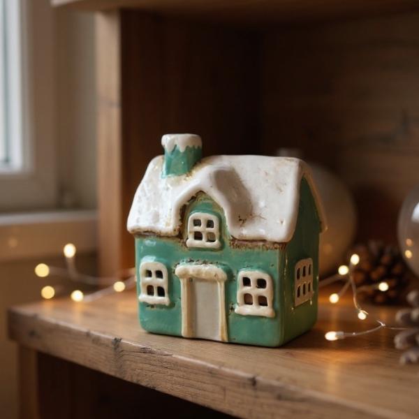 この美しいキャンドルハウスは、あなたのインテリアに温かみとおしゃれをもたらす特別なアイテムです。ヨーロッパの街並みを思わせるデザインが、見る人の目を引き付け、空間全体に優雅でロマンティックな雰囲気を与える存在となります。このキャンドルホルダ...