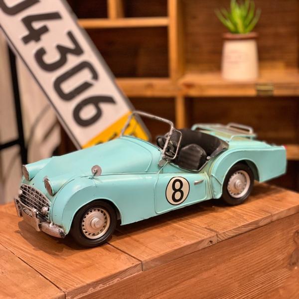 ブリキカー 43040 スポーツカー オープンカー 二人乗り ブリキ