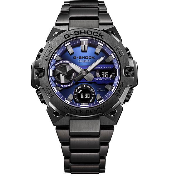 カシオ】G-SHOCK G-STEEL タフソーラー Bluetooth 腕時計 メンズ