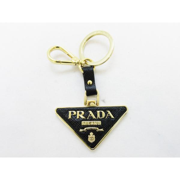 PRADA プラダ (PRADA)キーホルダー キーリング PORTACHIA VI PELLE