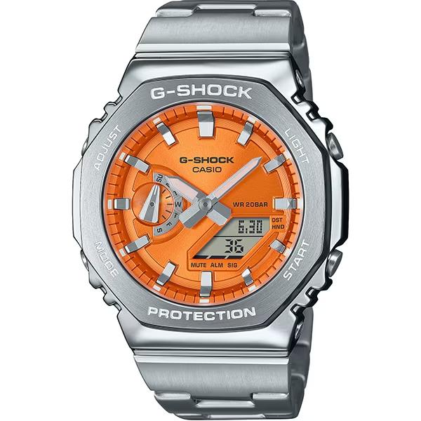 G-SHOCK G-SHOCK カシオ 腕時計 メンズ 2100シリーズ オレンジ系