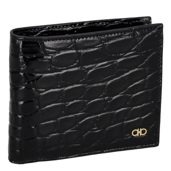 FERRAGAMO（フェラガモ） 財布 メンズ 二つ折り財布 ALLIGATOR 661454