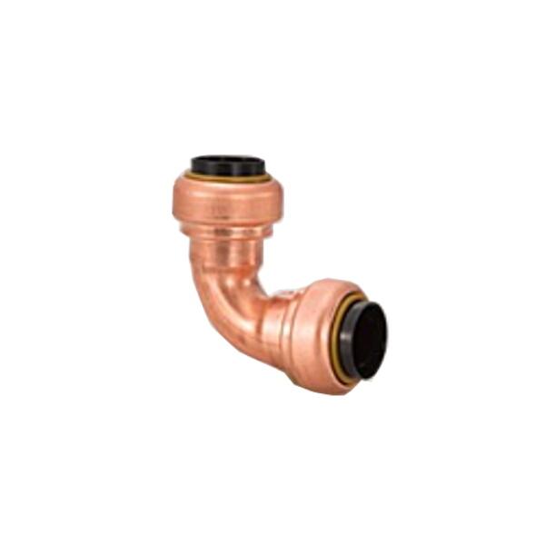 TFテクタッチ エルボ 1/2 銅管 ロウ付け不要 ワンタッチ 継手 NJT銅管 東洋フィッティング メカニカル継手 DIY 爆買