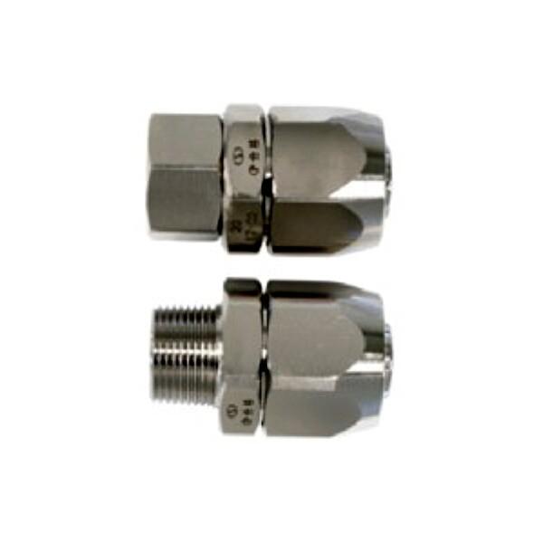 サンコー 強化ガスホース用金具セット O6-20 20A×R3/4・Rc3/4（都市  