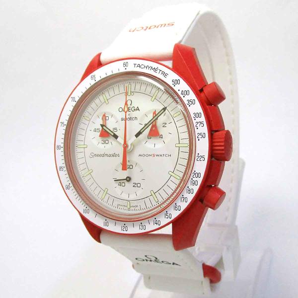 オメガ/スウォッチ S033R100 ムーンスウォッチ ミッショントゥマーズ 中古 グレード：SA・現状のまま サンヤ質店