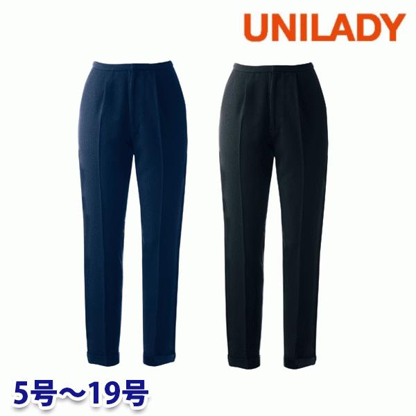 U7924P テーパードパンツ(セミローライズ) 5号から19号 ユニレディー  