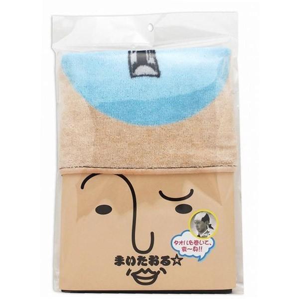 タオル 楽々変身 まいたおる 侍(サムライ) ゆうパケット可